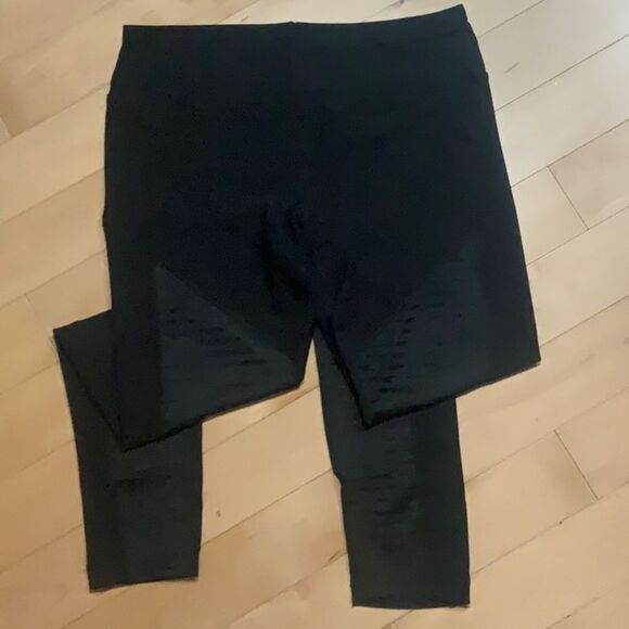 NWT Mesh 90 Degree by Reflex black leggings - Picture 1 of 2